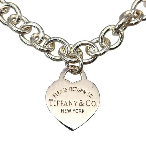 Tiffany & Co. Jewelry - TIFFANY Silver Heart Necklace